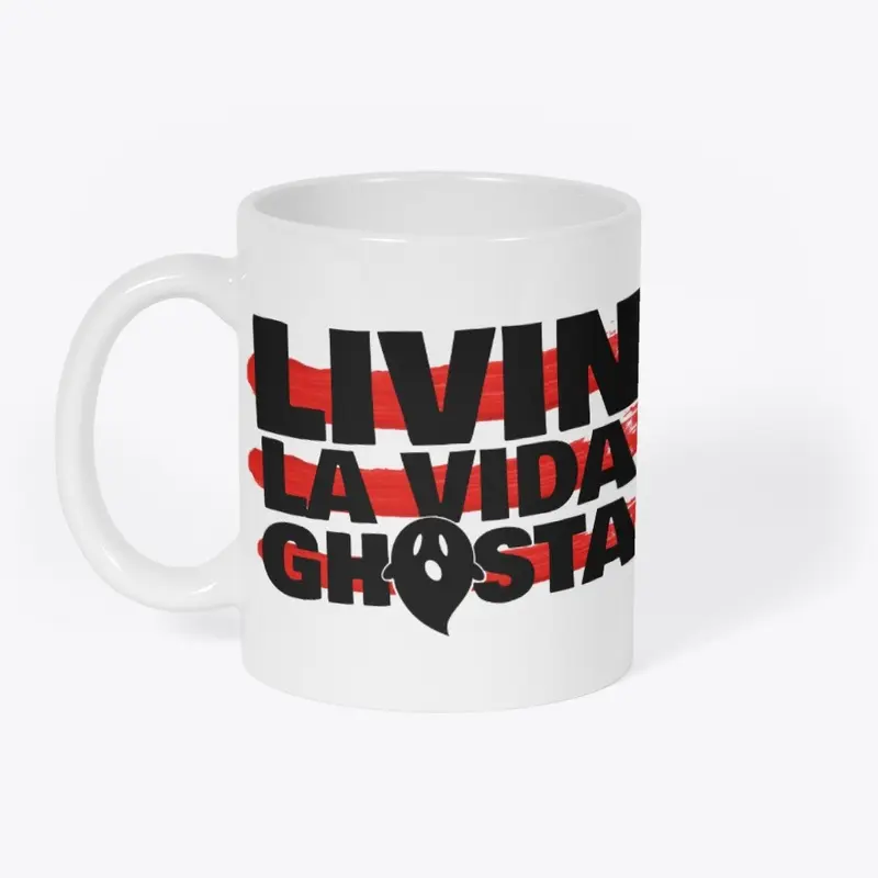 LIVIN LA VIDA GHOSTA (White)